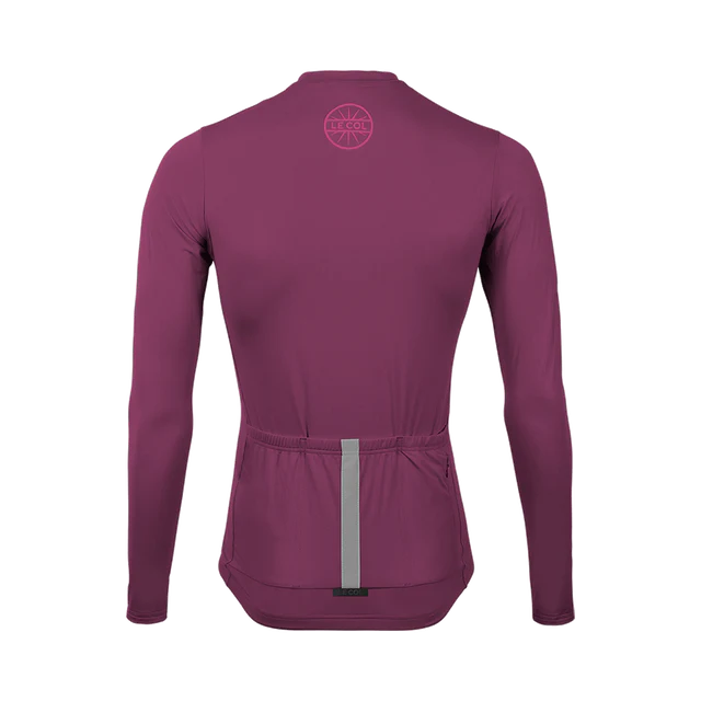 Le Col | Pro Long Sleeve Jersey 長袖車衣 榴紅/紫紅