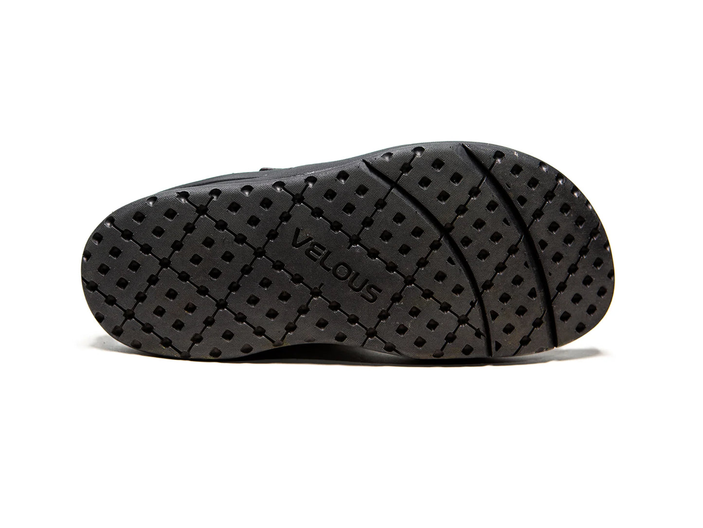 Velous｜ Active 2-Strap 兩段式可調整恢復拖鞋 _黑黑