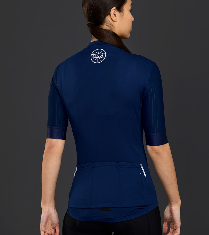 Le Col | Womens Pro Aero Jersey 短袖車衣 軍藍