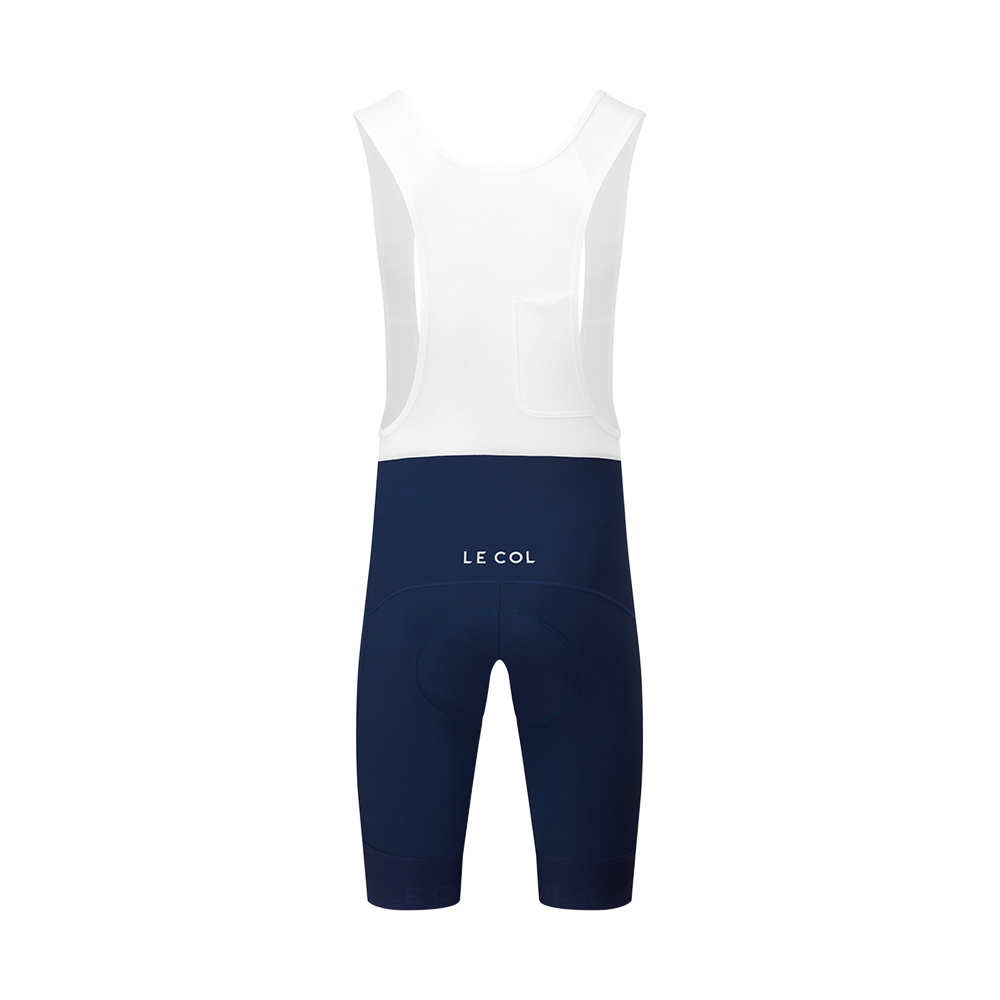 Le Col | Pro Bib Shorts II 吊帶車褲 軍藍/白