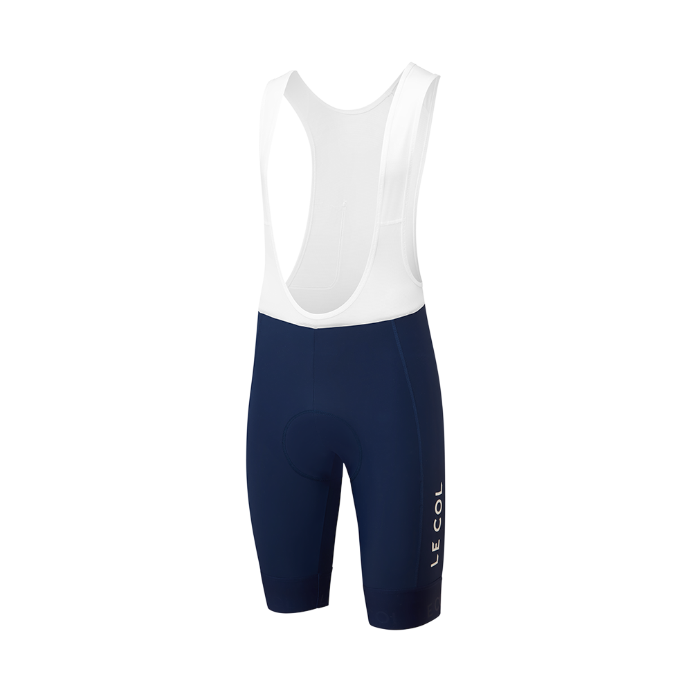 Le Col | Pro Bib Shorts II 吊帶車褲 軍藍/白