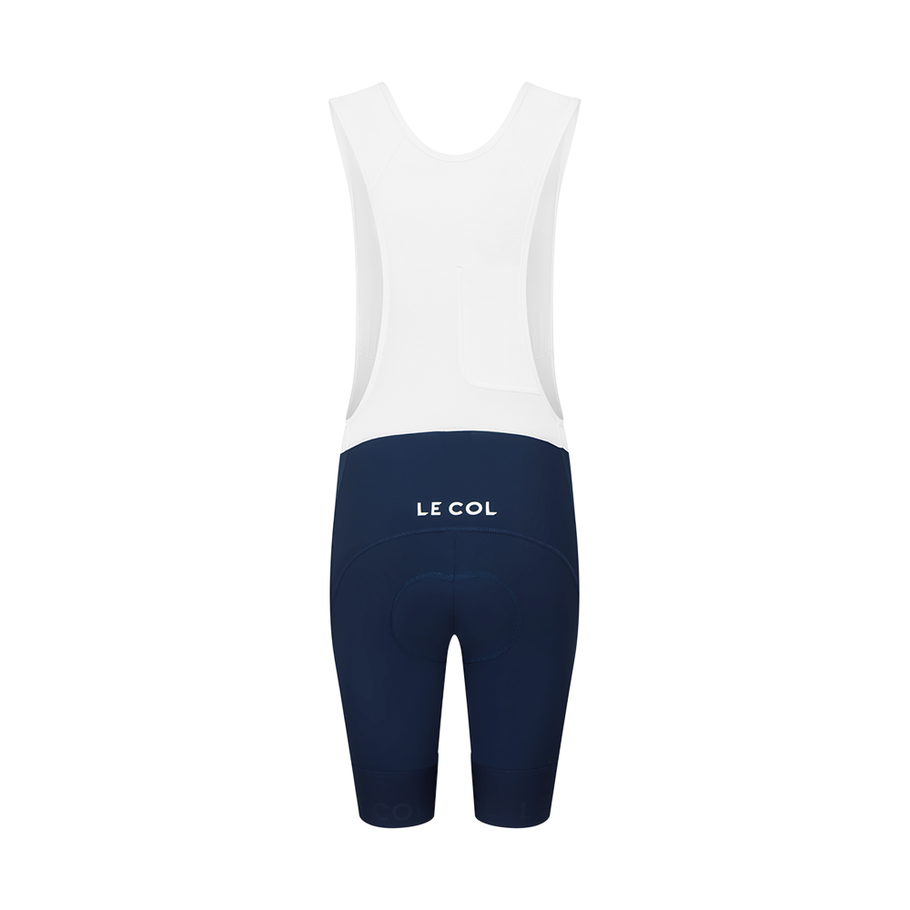 Le Col | Womens Pro Bib Shorts II 吊帶車褲 軍藍/白