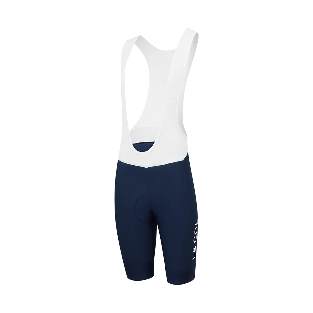 Le Col | Womens Pro Bib Shorts II 吊帶車褲 軍藍/白