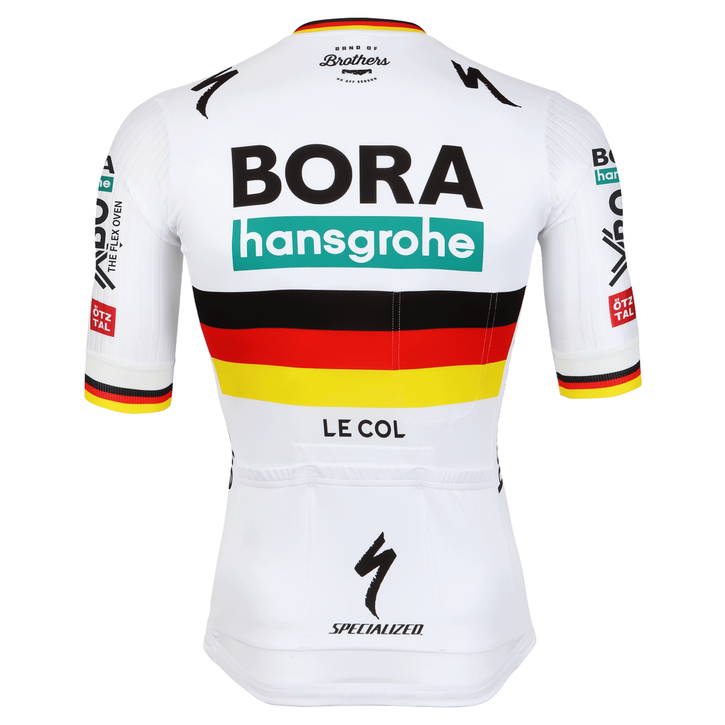 Le Col | BORA-hansgrohe Germany National Champs Race Jersey 短袖車衣 白/德國