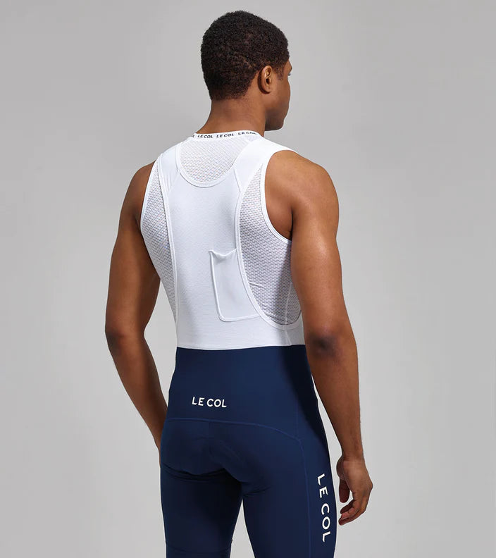 Le Col | Pro Bib Shorts II 吊帶車褲 軍藍/白