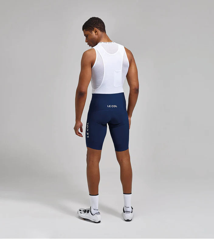 Le Col | Pro Bib Shorts II 吊帶車褲 軍藍/白