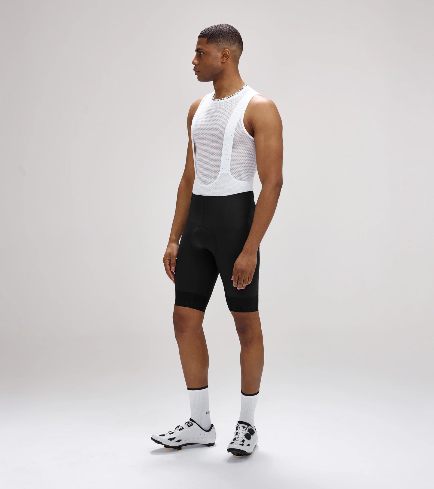 Le Col | Hors Categorie Lightweight Bib Shorts 吊帶車褲 男 黑/白