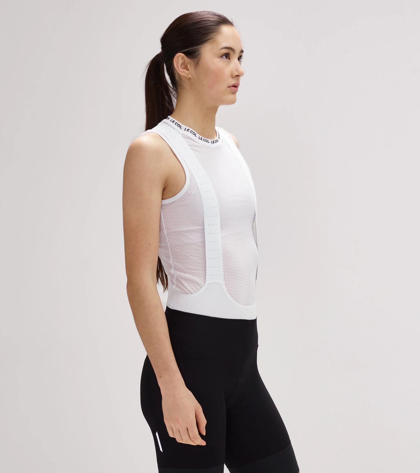 Le Col | Womens Hors Categorie Lightweight Bib Shorts 吊帶車褲 女 黑/白