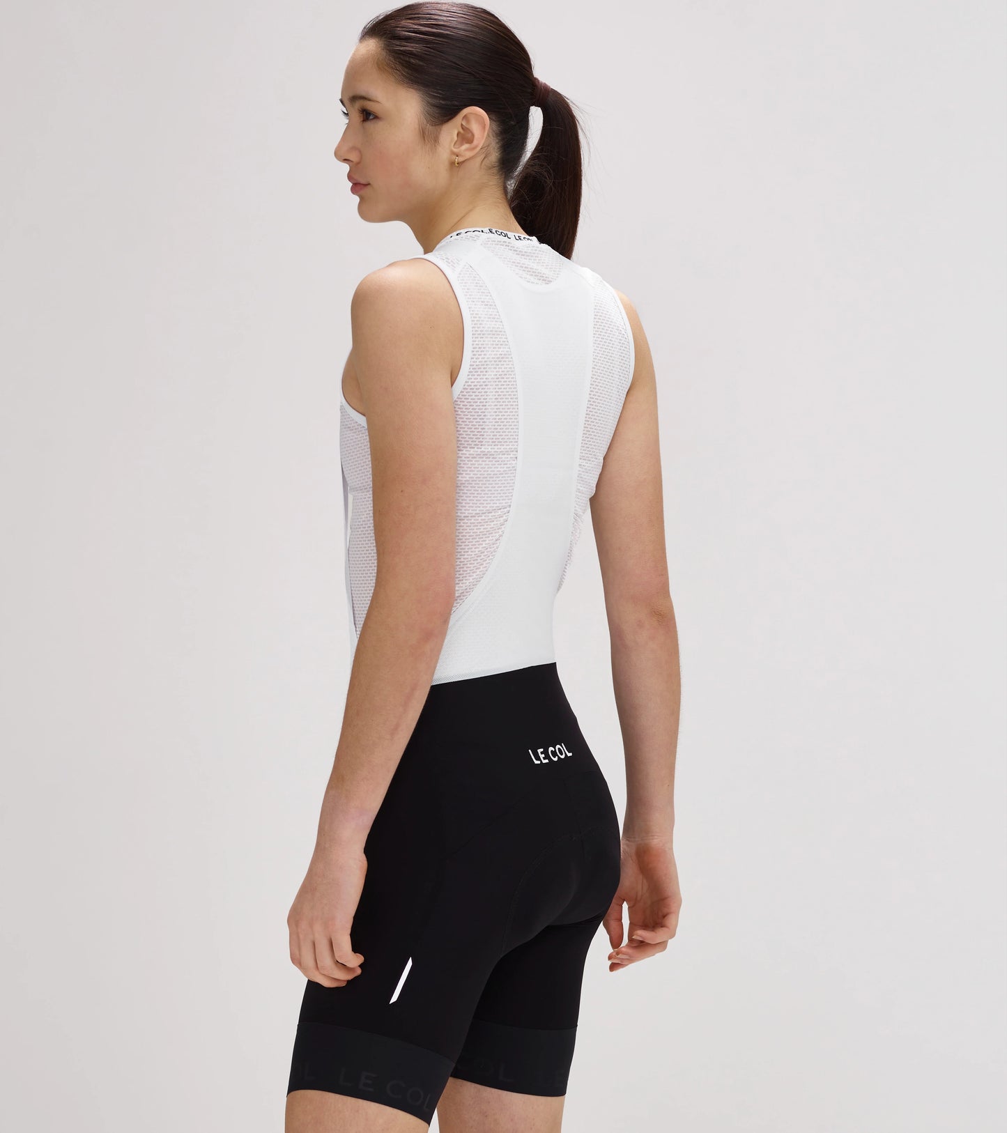 Le Col | Womens Hors Categorie Lightweight Bib Shorts 吊帶車褲 女 黑/白