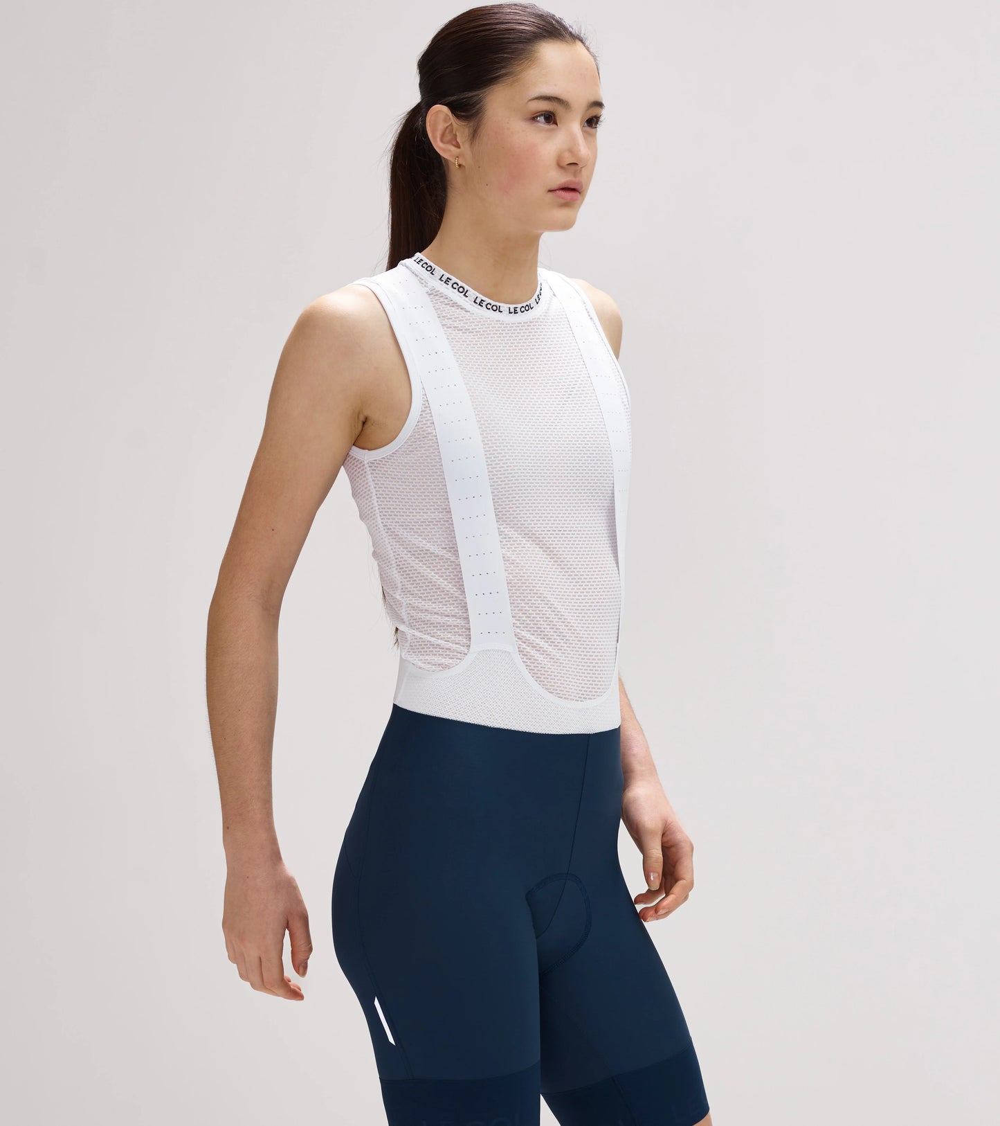 Le Col | Womens Hors Categorie Lightweight Bib Shorts 吊帶車褲 女 藍/白