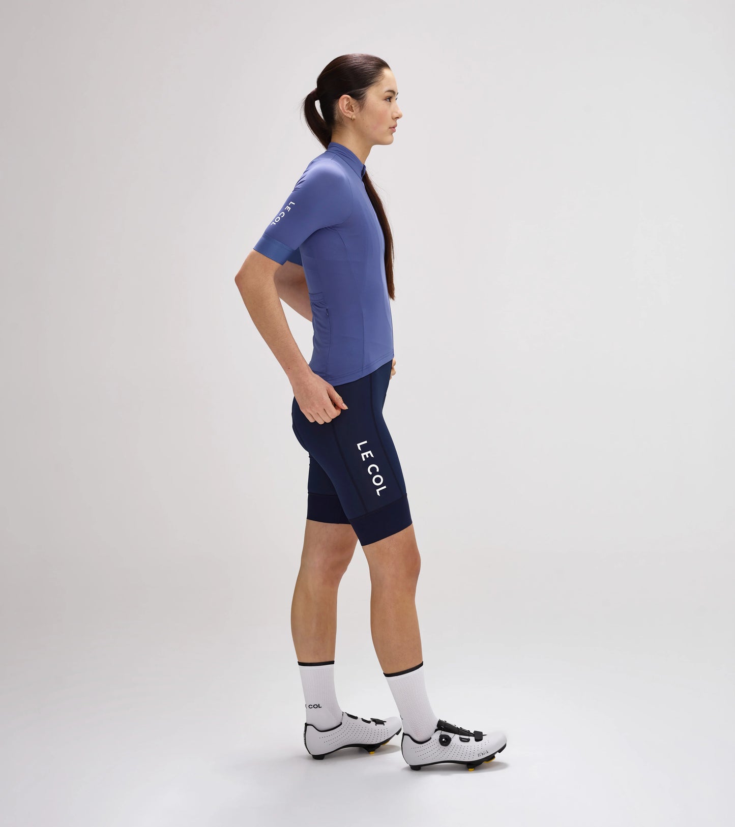 Le Col | Womens Pro Jersey II 短袖車衣 女 淡紫藍