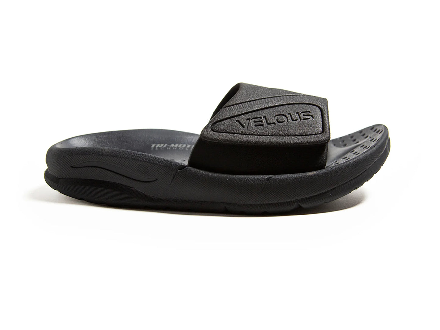 Velous｜ Active Adjustable Slide 可調式運動恢復拖鞋 黑