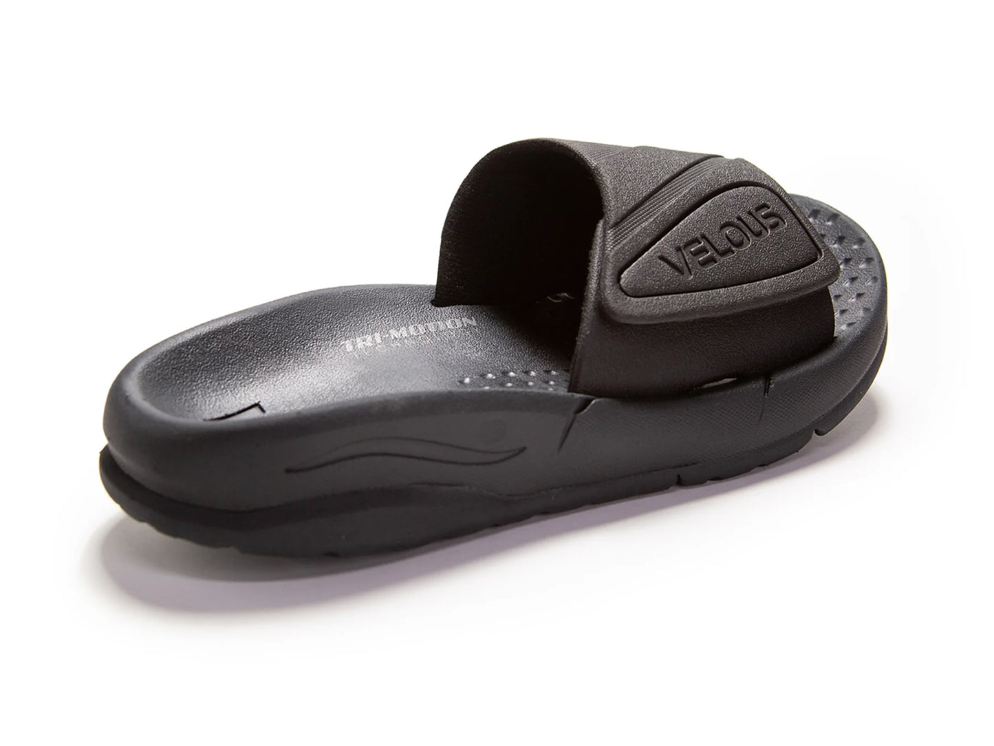 Velous｜ Active Adjustable Slide 可調式運動恢復拖鞋 黑