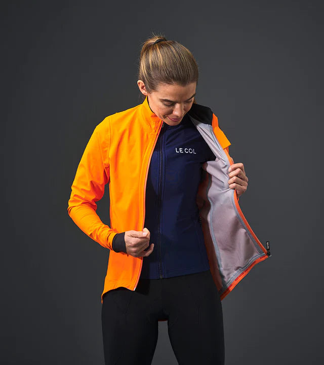 Le Col | Womens Pro Rain Jacket 雨衣外套 橘黃