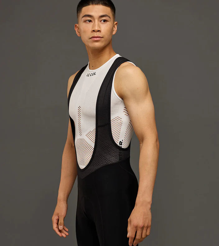 Le Col | Unisex Pro Mesh Sleeveless Base Layer 無袖底衫 白