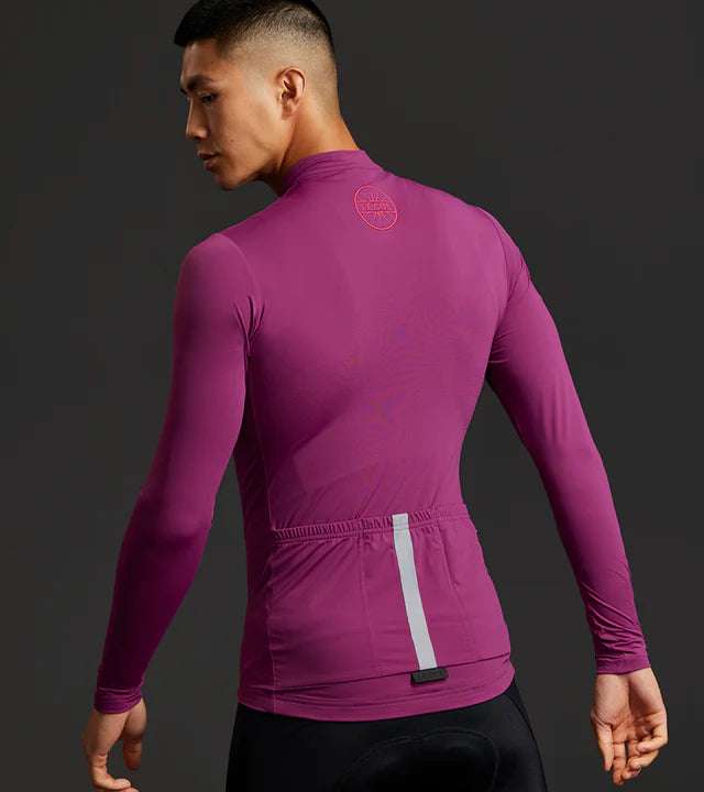 Le Col | Pro Long Sleeve Jersey 長袖車衣 榴紅/紫紅