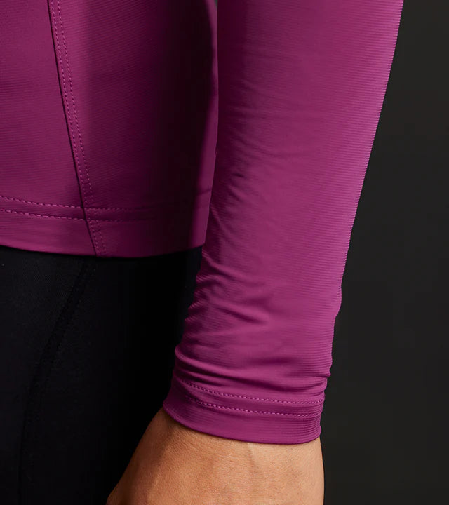 Le Col | Pro Long Sleeve Jersey 長袖車衣 榴紅/紫紅