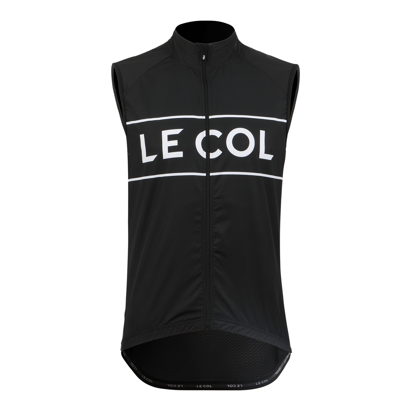 Le Col | Sport Logo Gilet 防風背心 黑