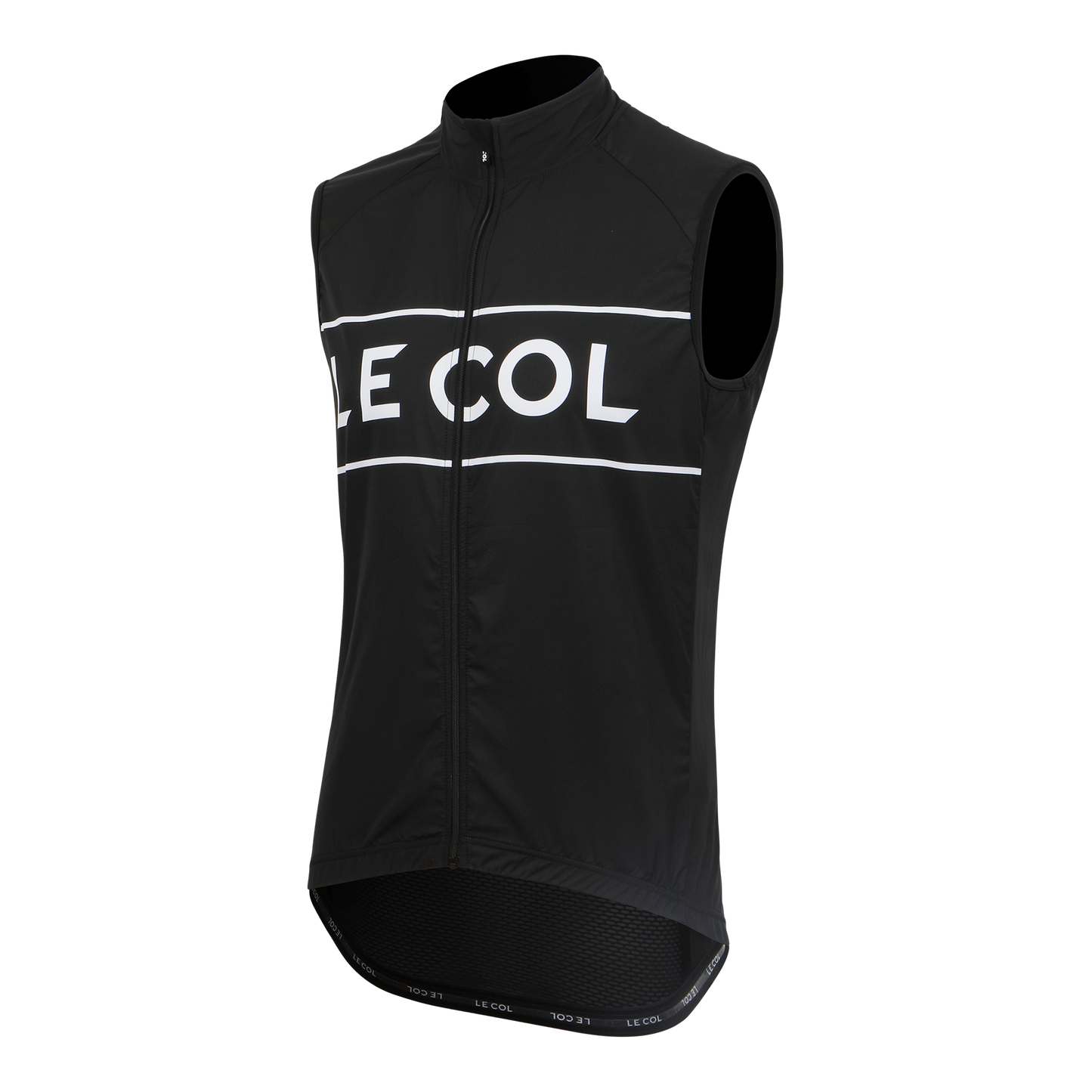 Le Col | Sport Logo Gilet 防風背心 黑