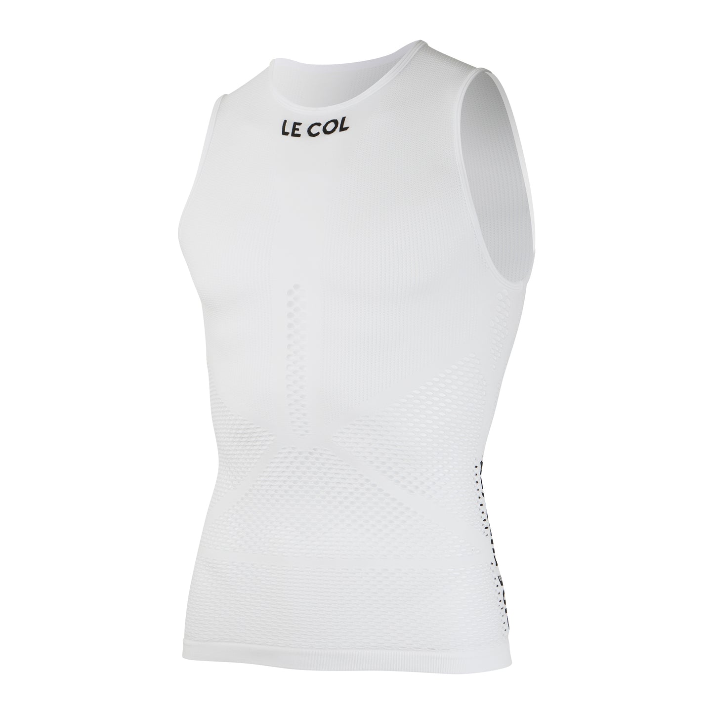 Le Col | Unisex Pro Mesh Sleeveless Base Layer 無袖底衫 白