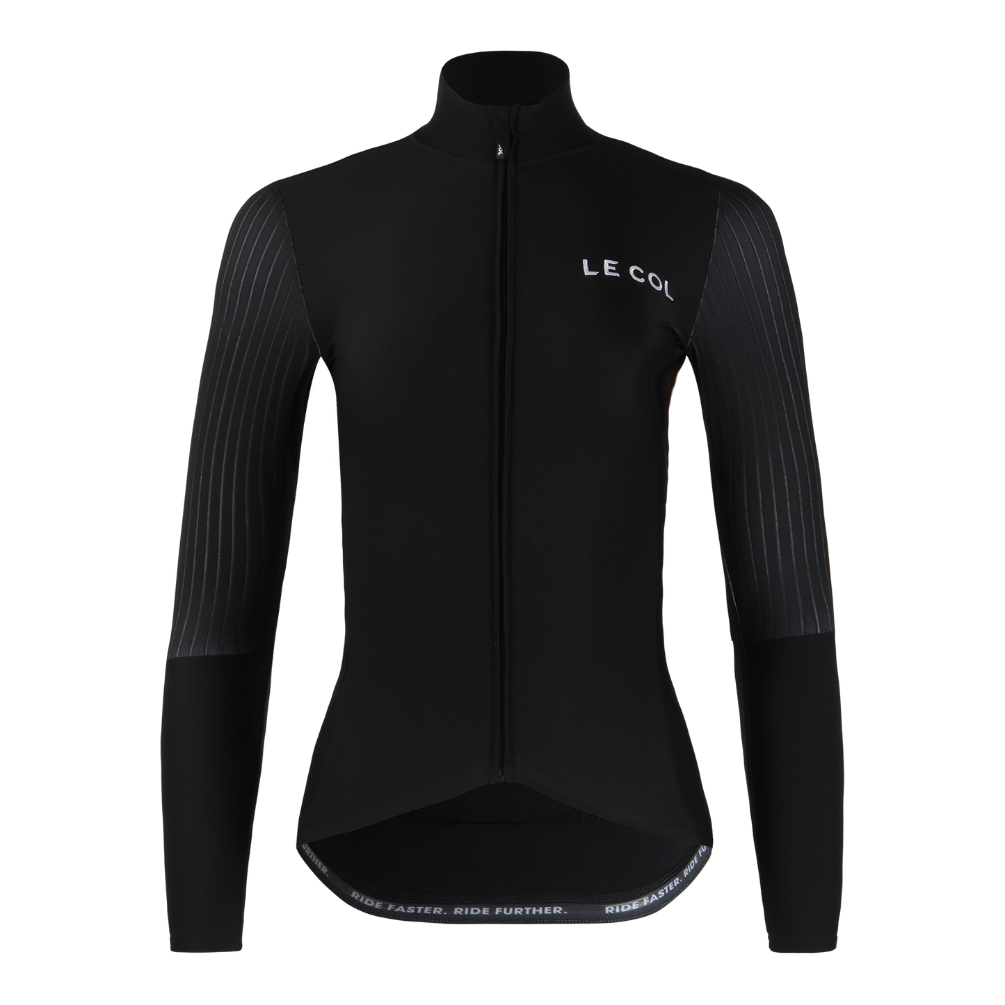 Le Col | Womens Pro Aero Long Sleeve Jersey 防風長袖車衣 黑