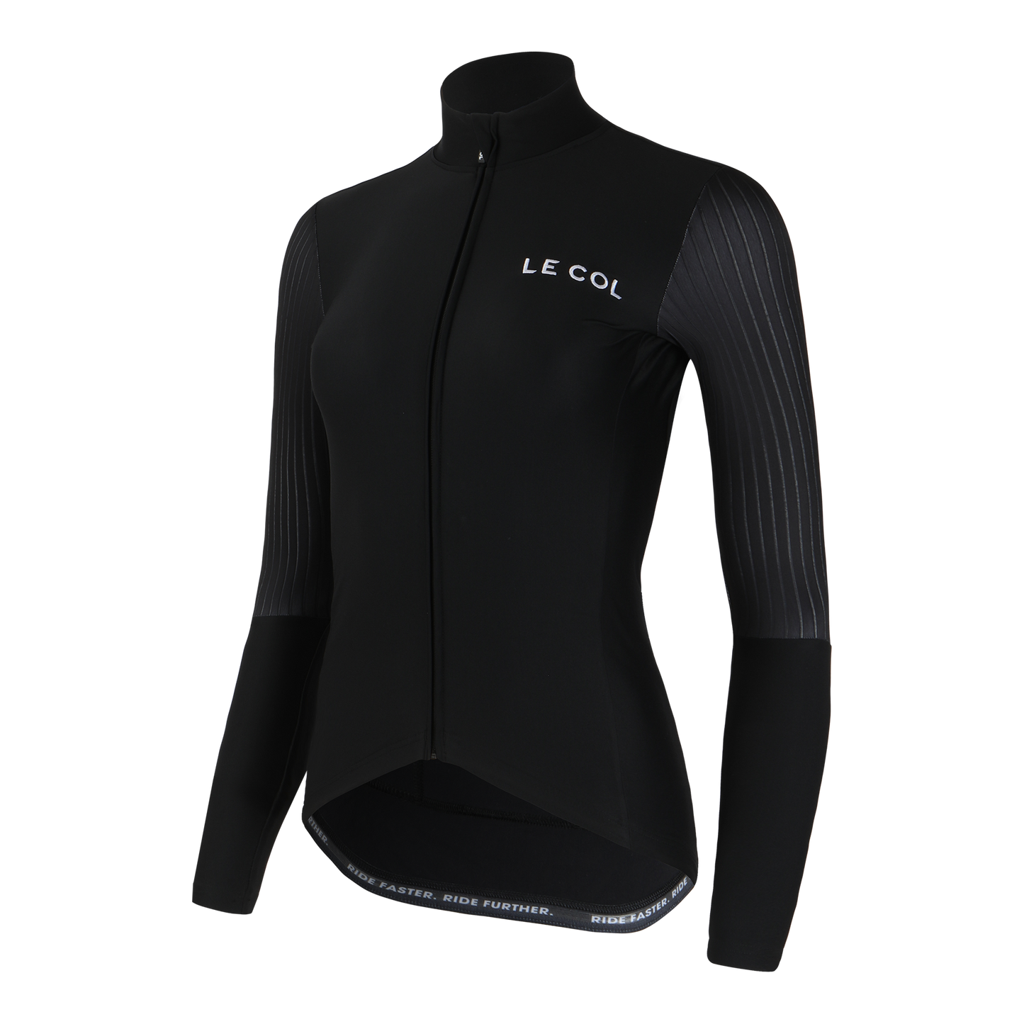 Le Col | Womens Pro Aero Long Sleeve Jersey 防風長袖車衣 黑