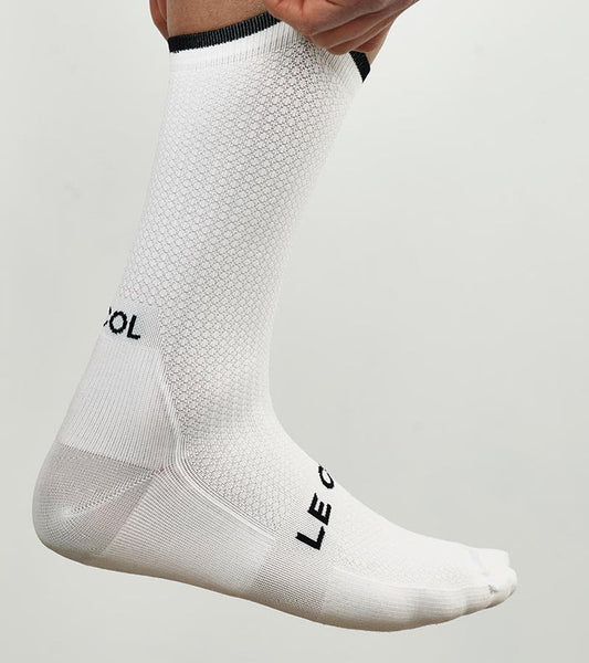 Le Col | Cycling Socks 自行車襪 白/黑