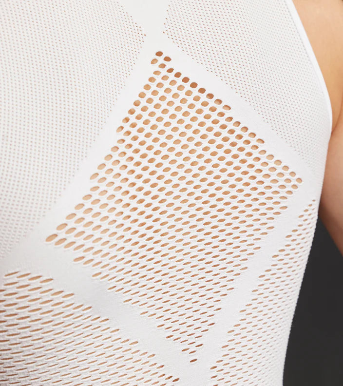 Le Col | Unisex Pro Mesh Sleeveless Base Layer 無袖底衫 白