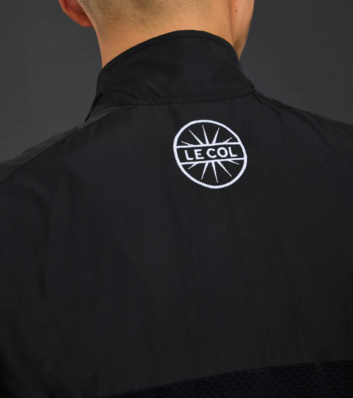Le Col | Sport Logo Gilet 防風背心 黑