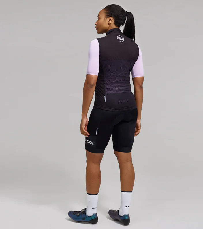 Le Col | Womens Sport Gilet II 防風背心 黑