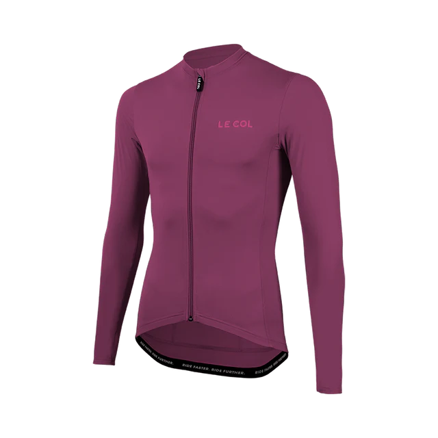 Le Col | Pro Long Sleeve Jersey 長袖車衣 榴紅/紫紅